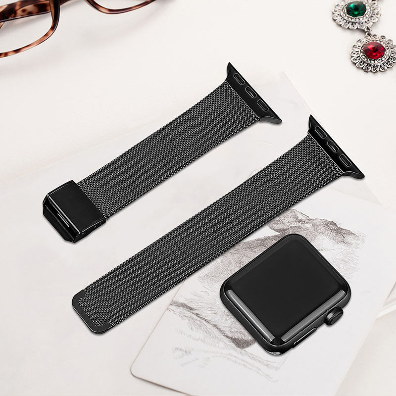 Stainless Steel Smart Watch Strap Adjustable Milanese Metal Watchband for Apple Watch Ultra 2 49mm Series 9 45mm SE (2023) 44mm Ultra 49mm Series 8 45mm 7 45mm 6 5 4 SE 44mm SE (2022) 44mm 3 2 1 42mm Stainless Steel Smart Watch Strap Adjustable Milanese Metal Watchband for Apple Watch Ultra 2 49mm Series 9 45mm SE (2023) 44mm Ultra 49mm Series 8 45mm 7 45mm 6 5 4 SE 44mm SE (2022) 44mm 3 2 1 42mm